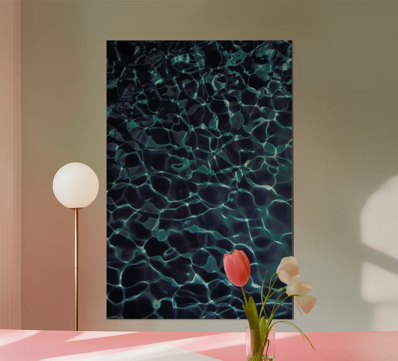 Water Meets Sunshine Poster von Studio Nahili