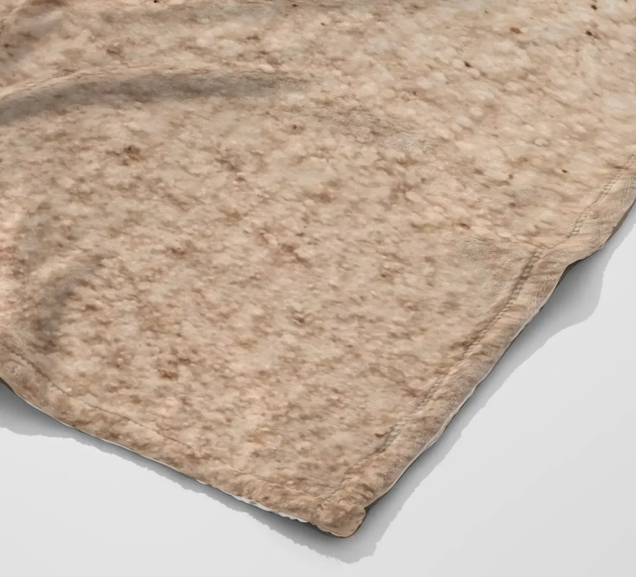 Winzige Schritte, großer Ozean Fleecedecke von BLICKPUNKT