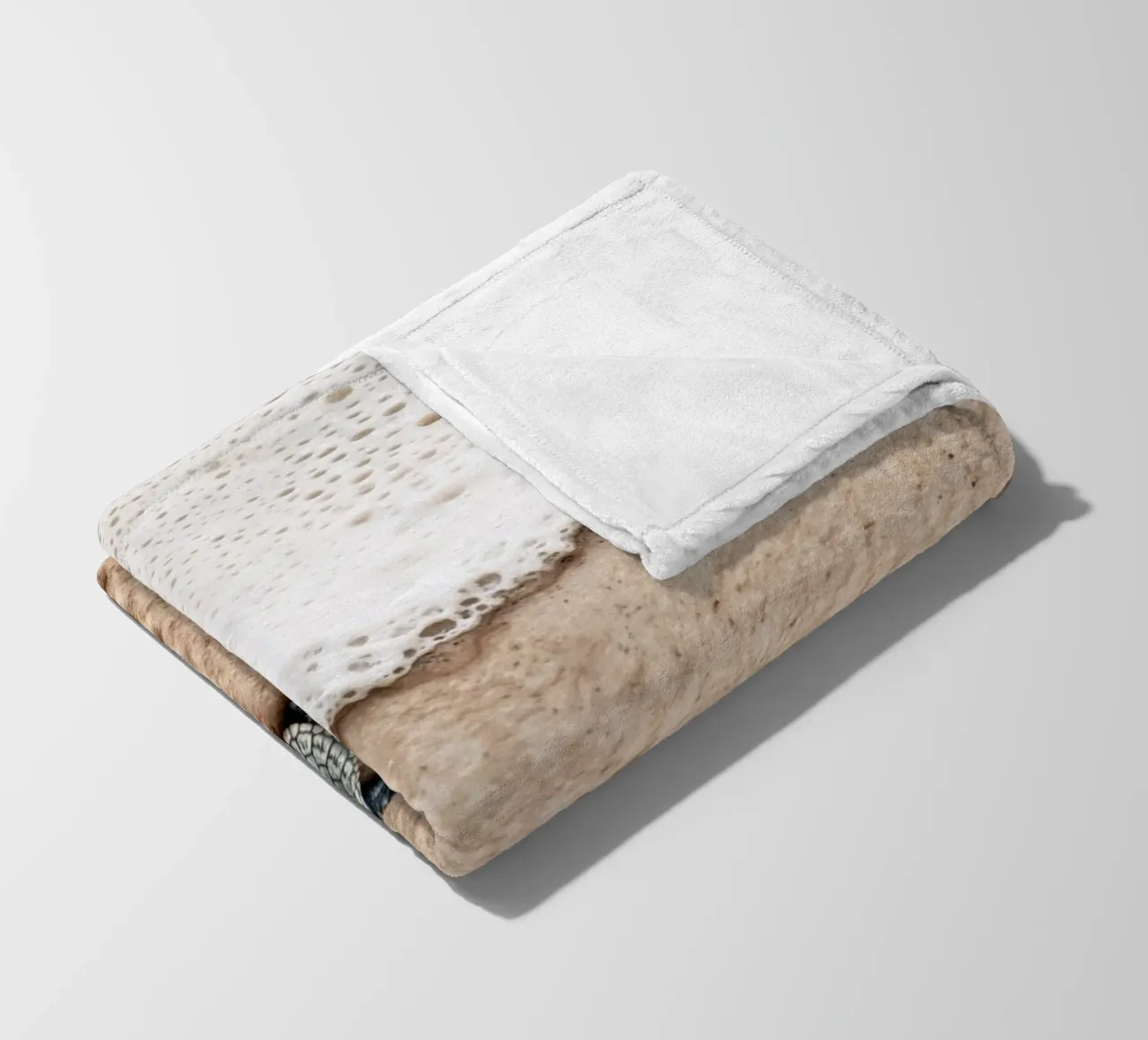 Winzige Schritte, großer Ozean Fleecedecke von BLICKPUNKT