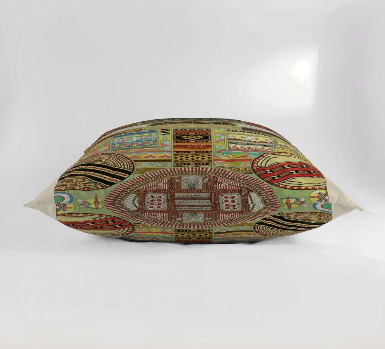 Primitif l'ornement Polychrome - Dufour Durin F. Racinet cuscino da Artokoloro Quint Lox Ltd