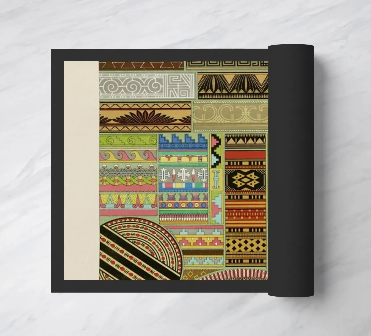 Primitif l'ornement Polychrome - Dufour Durin F. Racinet zerbino da Artokoloro Quint Lox Ltd