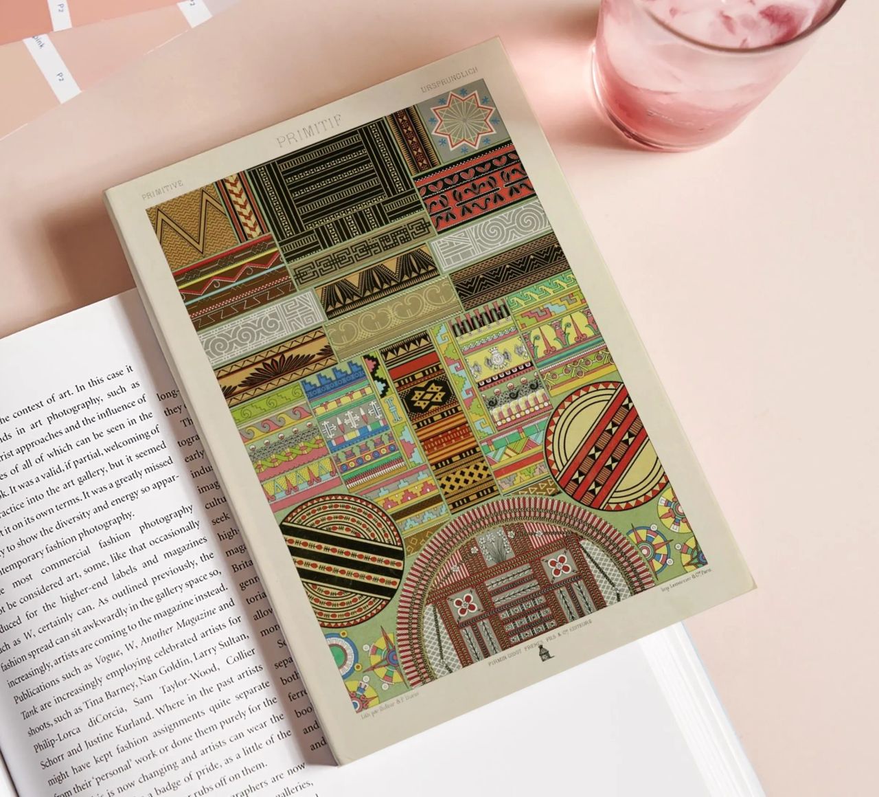 Primitif l'ornement Polychrome - Dufour Durin F. Racinet notebook by Artokoloro Quint Lox Ltd