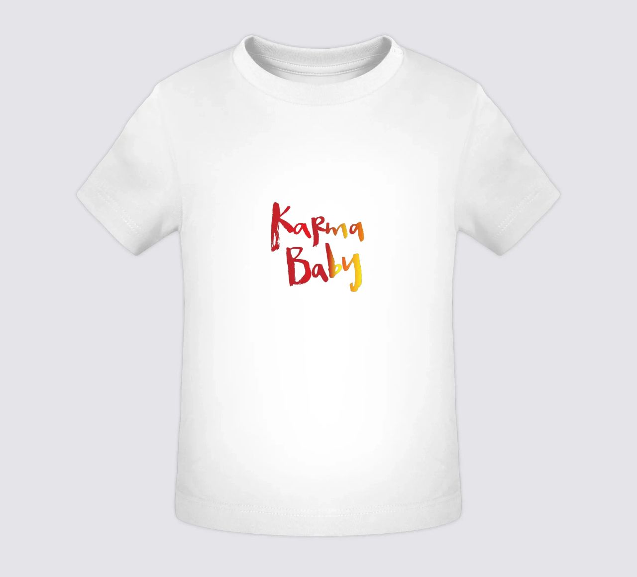 Karma Baby maglietta neonato da Brushmeetspaper