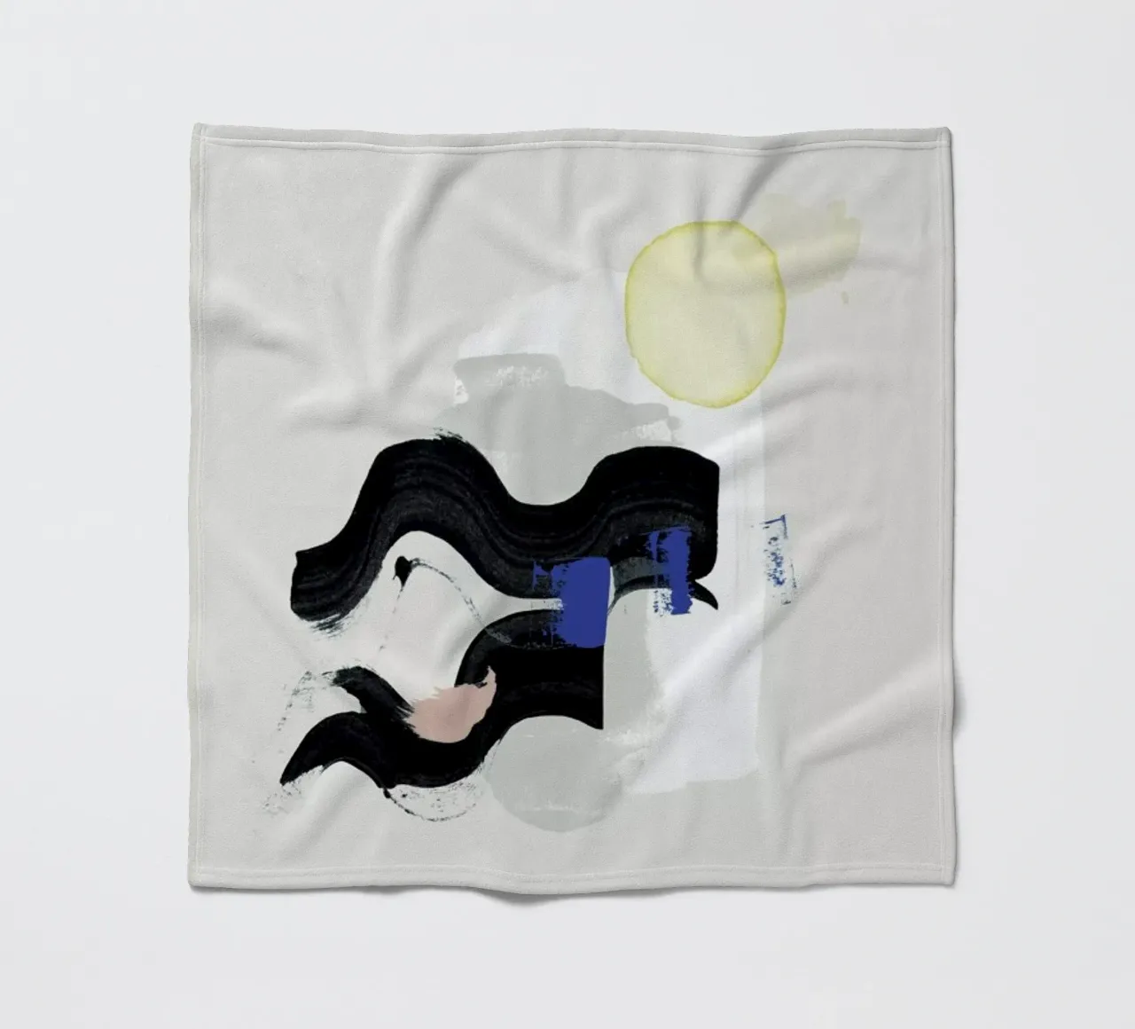 Patience fleece blanket by STUDIO LEEMO