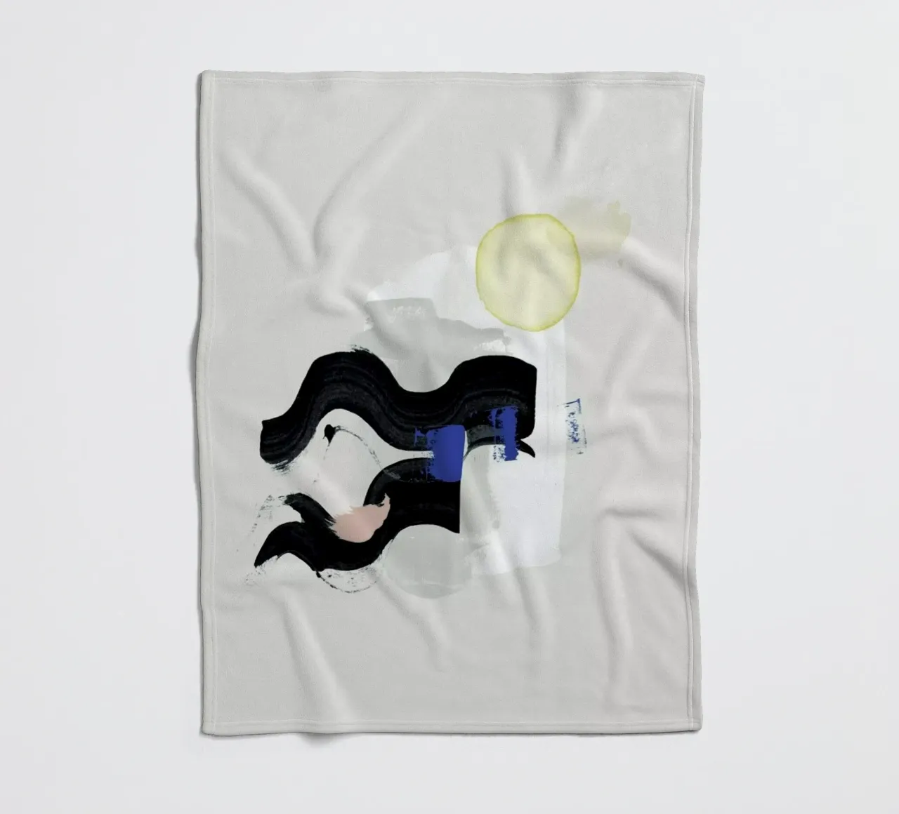 Patience fleece blanket by STUDIO LEEMO
