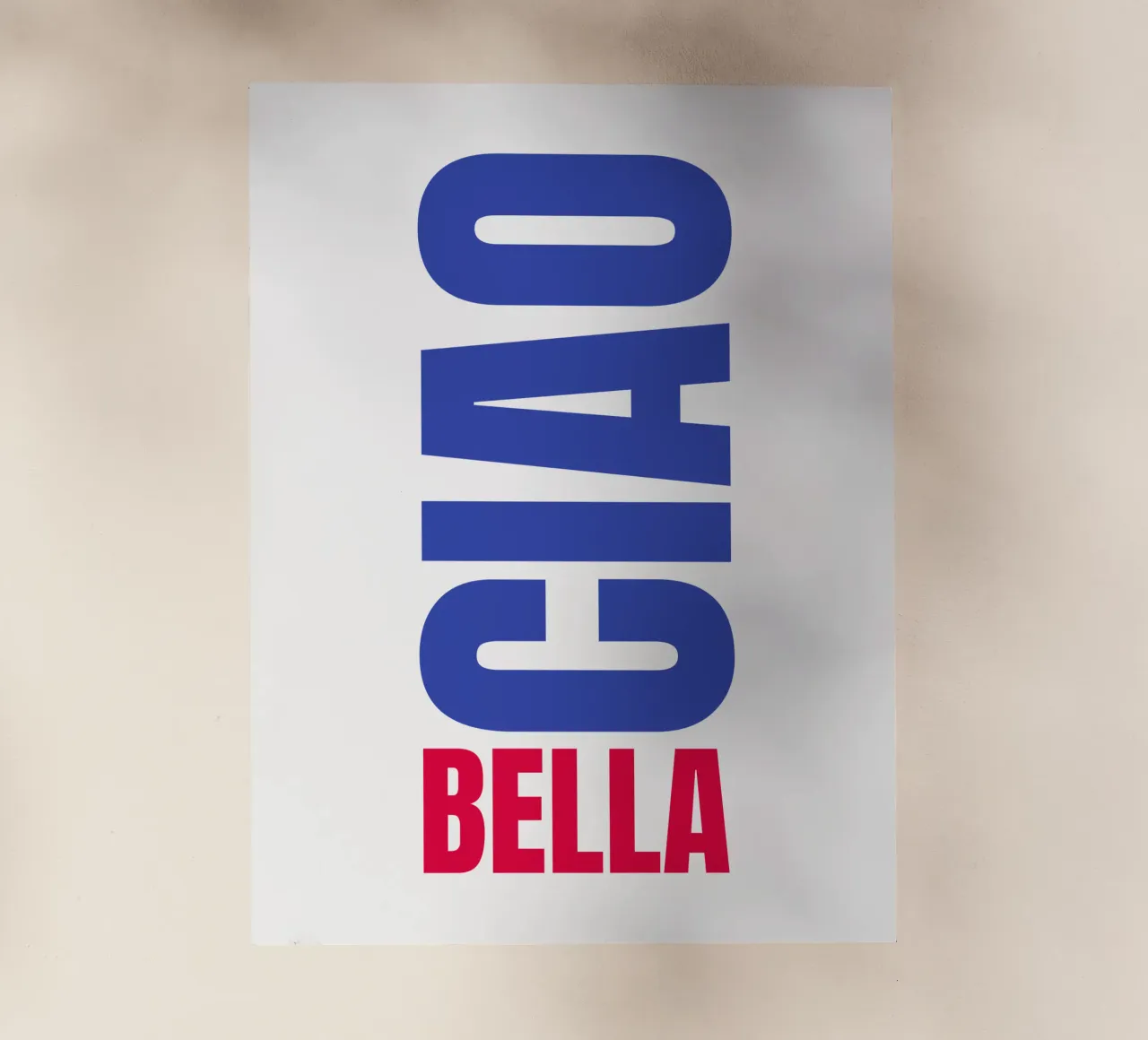 Ciao Bella pellicola backlit da Made in Bavaria