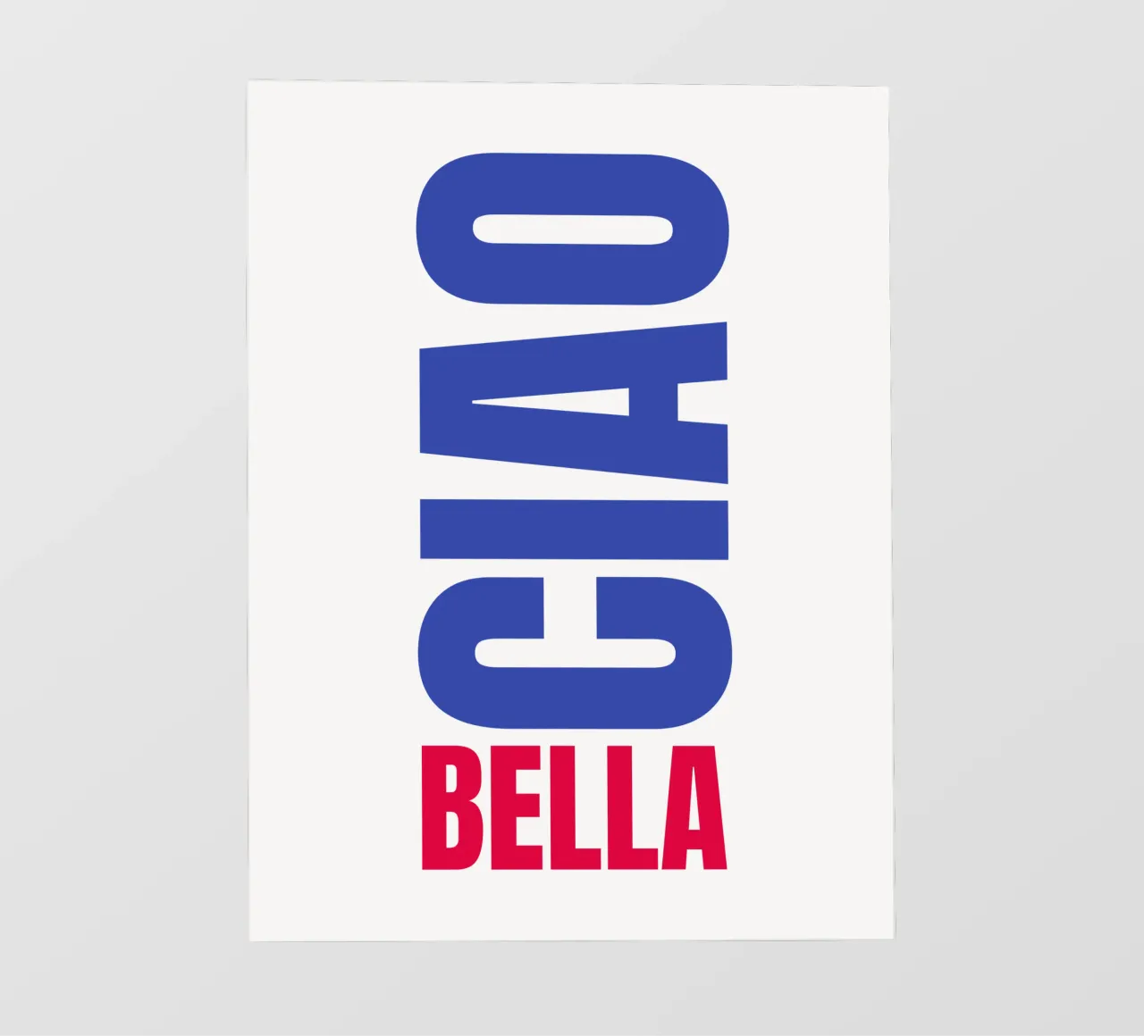 Ciao Bella telo in pvc da Made in Bavaria