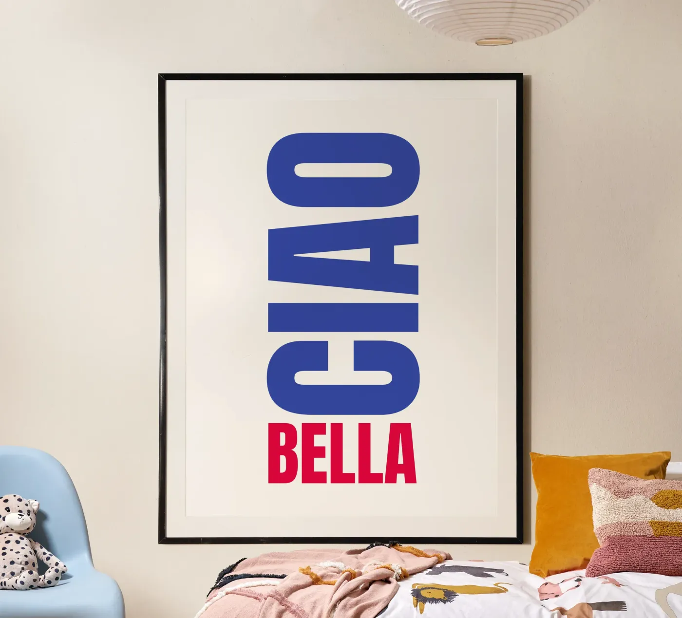 Ciao Bella poster van Made in Bavaria