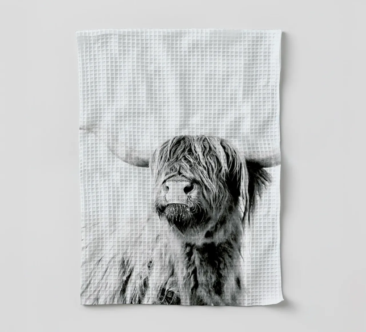Highland Cattle Frida 2 canovaccio da cucina da Monika Strigel
