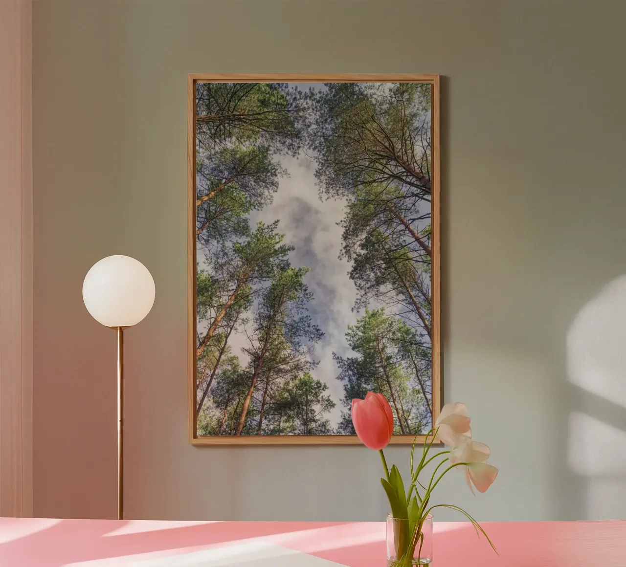 A Walk In The Forest alluminio dibond da Nur Mut