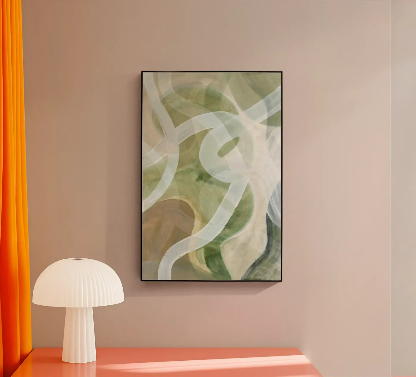 Abstract Loops 2 acrylic glass by Cartissi