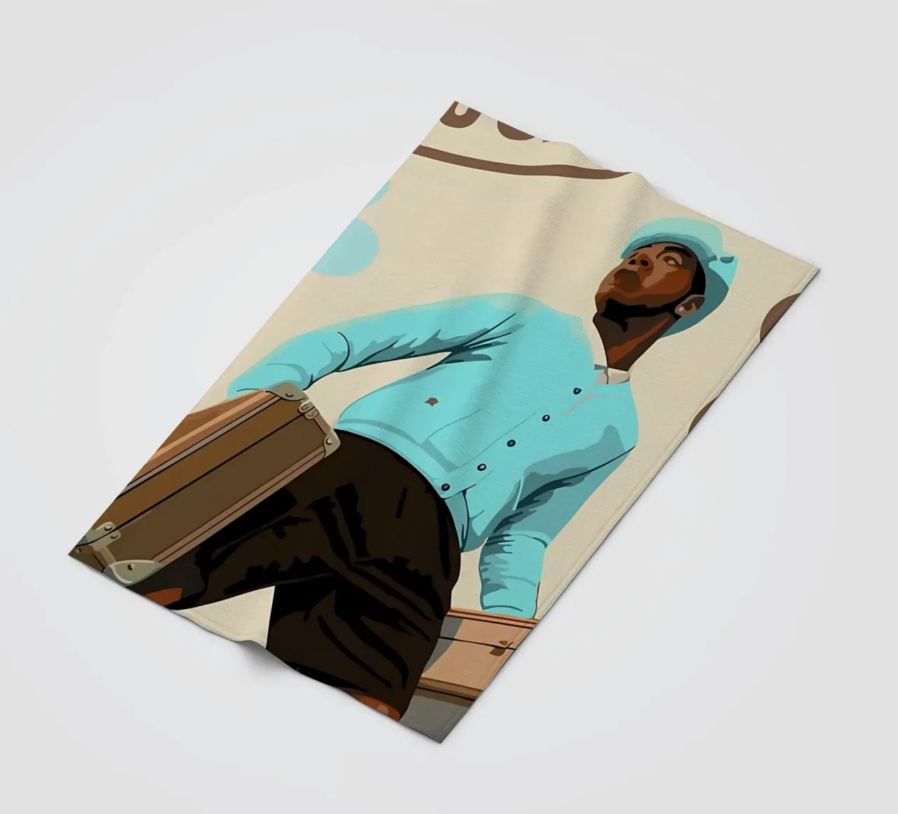 Tyler il Creatore coperta in pile da diedrich