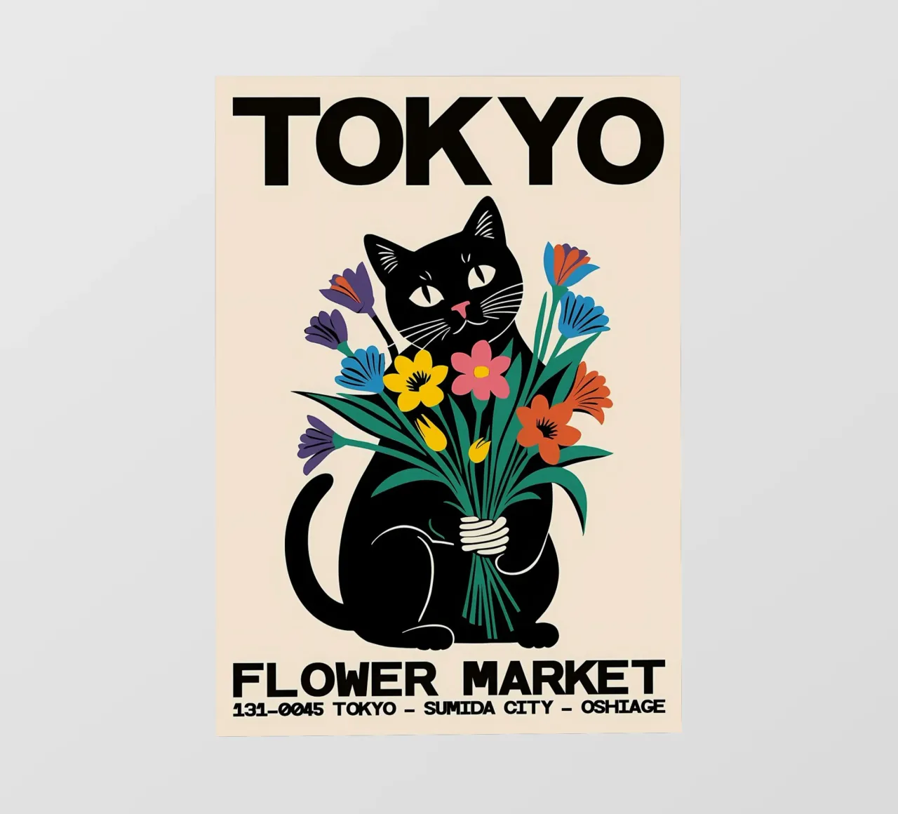Mercato dei fiori di Tokyo pellicola backlit da diedrich