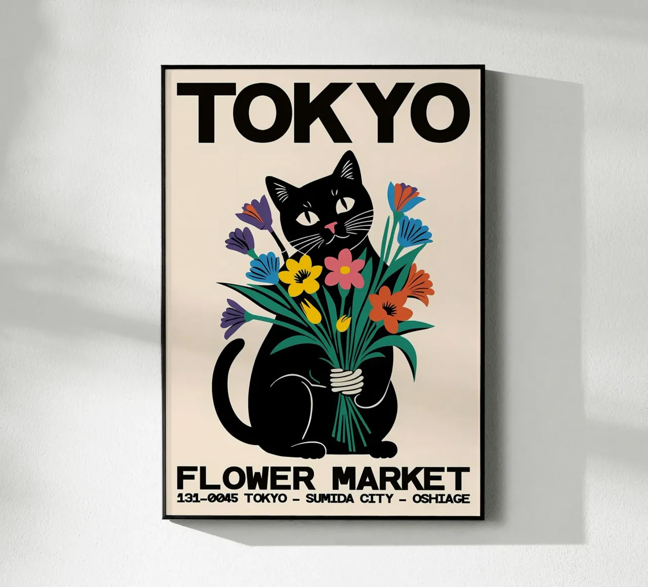 Mercado de flores de Tokio metacrilato de diedrich