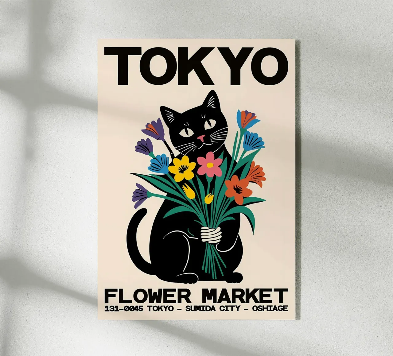 Mercado de flores de Tokio metacrilato de diedrich
