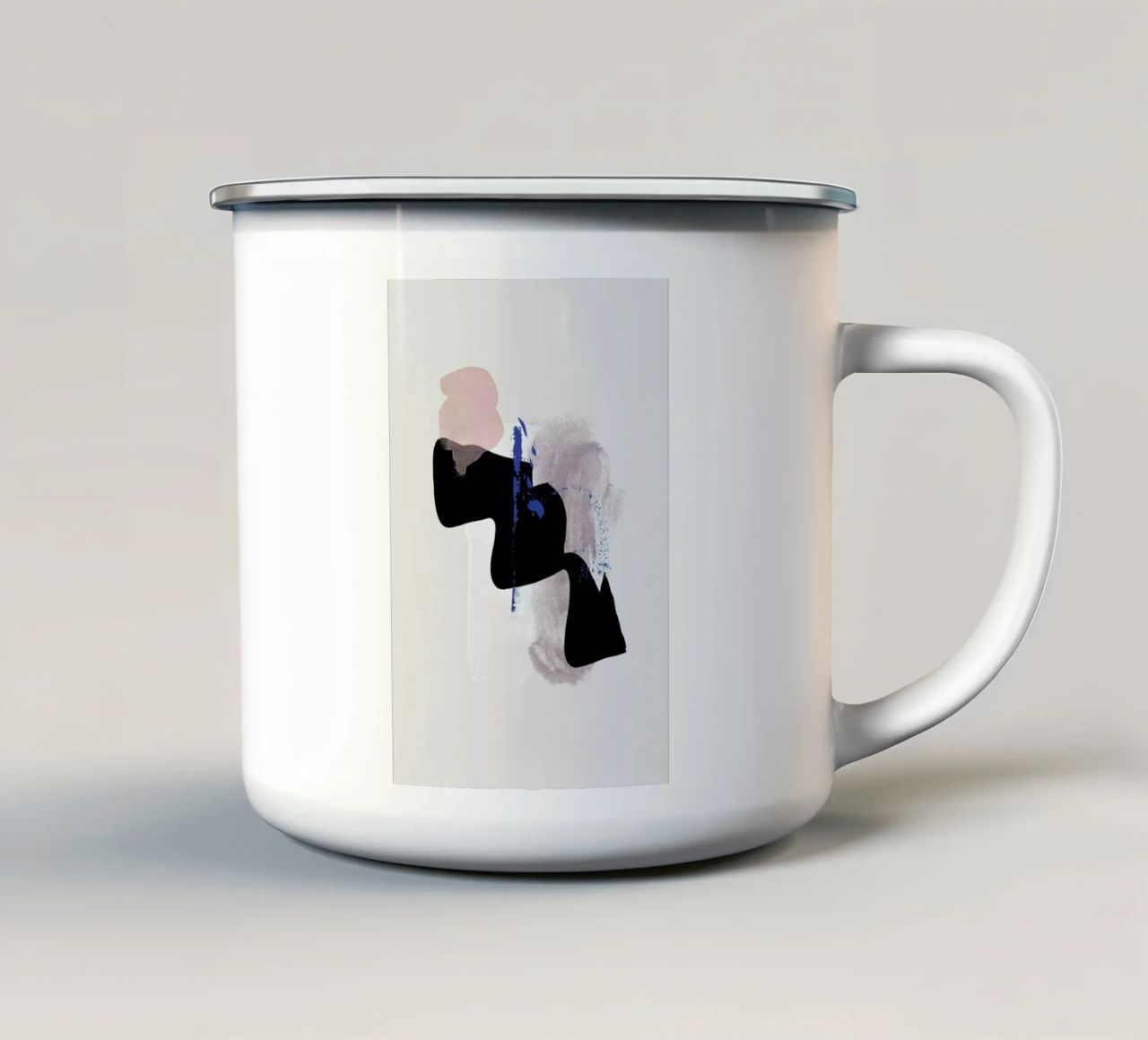 Understanding enamel mug by STUDIO LEEMO