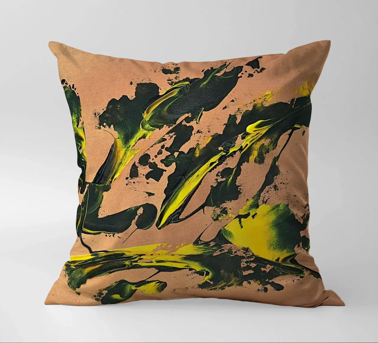 NATURAL STYLE 59 cuscino da Thierry Vobmann Abstract painting