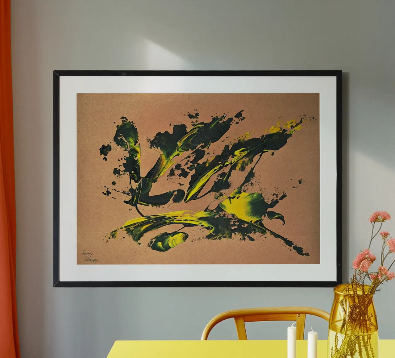 NATURAL STYLE 59 poster da Thierry Vobmann Abstract painting
