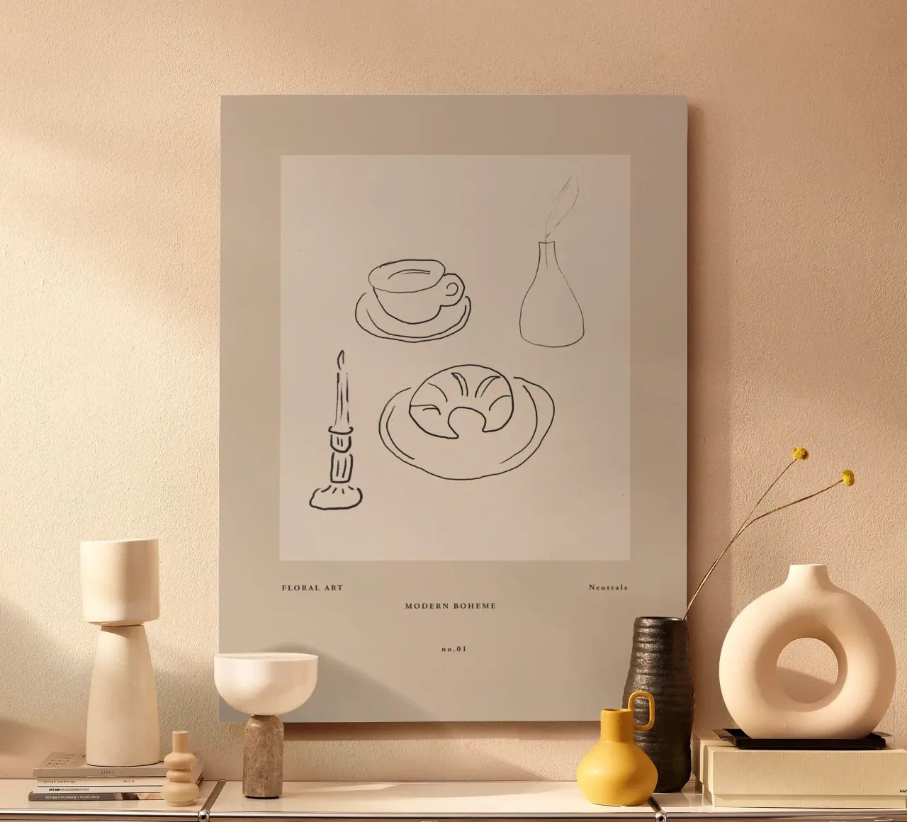 Art Bohemian No. 41 alluminio dibond da treechild