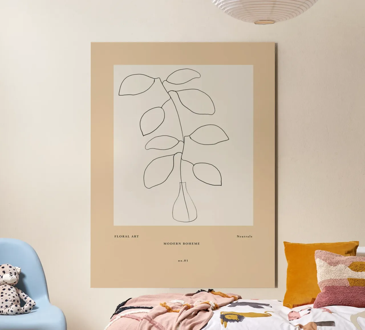 Art Bohemian No 44 alluminio dibond da treechild