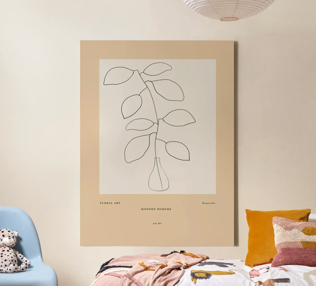 Art Bohemian No 44 tela da treechild