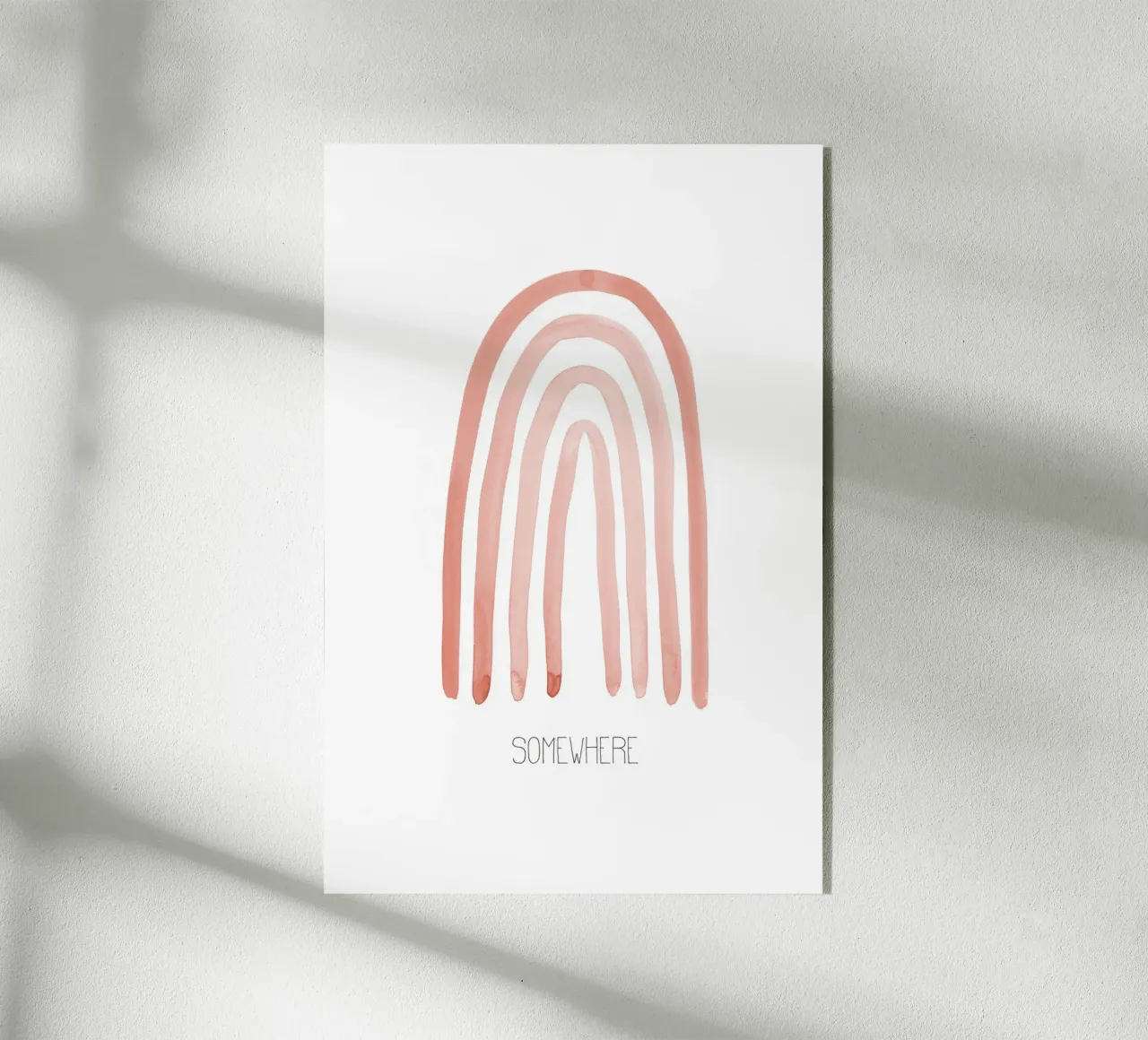 Somewhere Rainbow acryl van KRUTH DESIGN