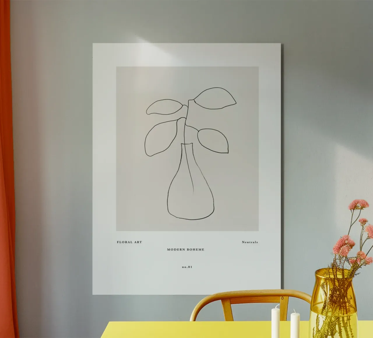 Art Bohemian No 46 alluminio dibond da treechild
