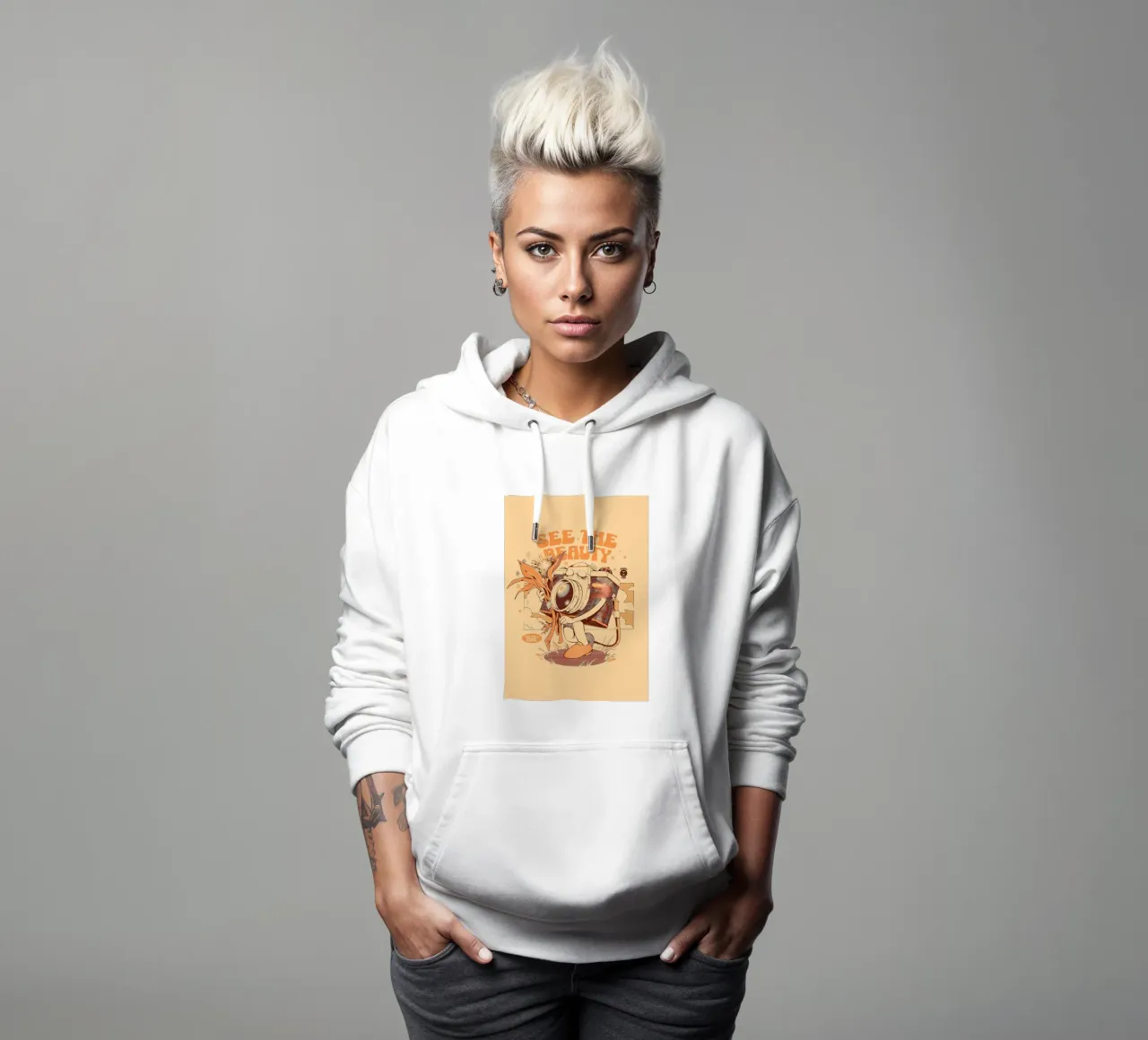 Ver la belleza sudadera con capucha de diedrich