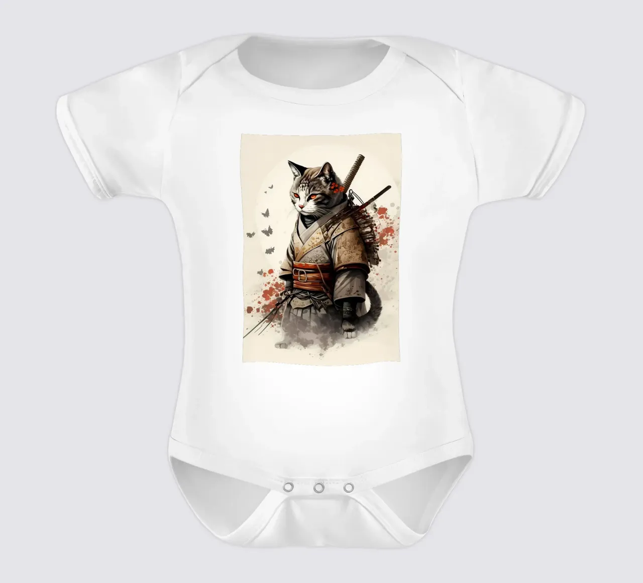 Gato Samurai body de bebé de diedrich