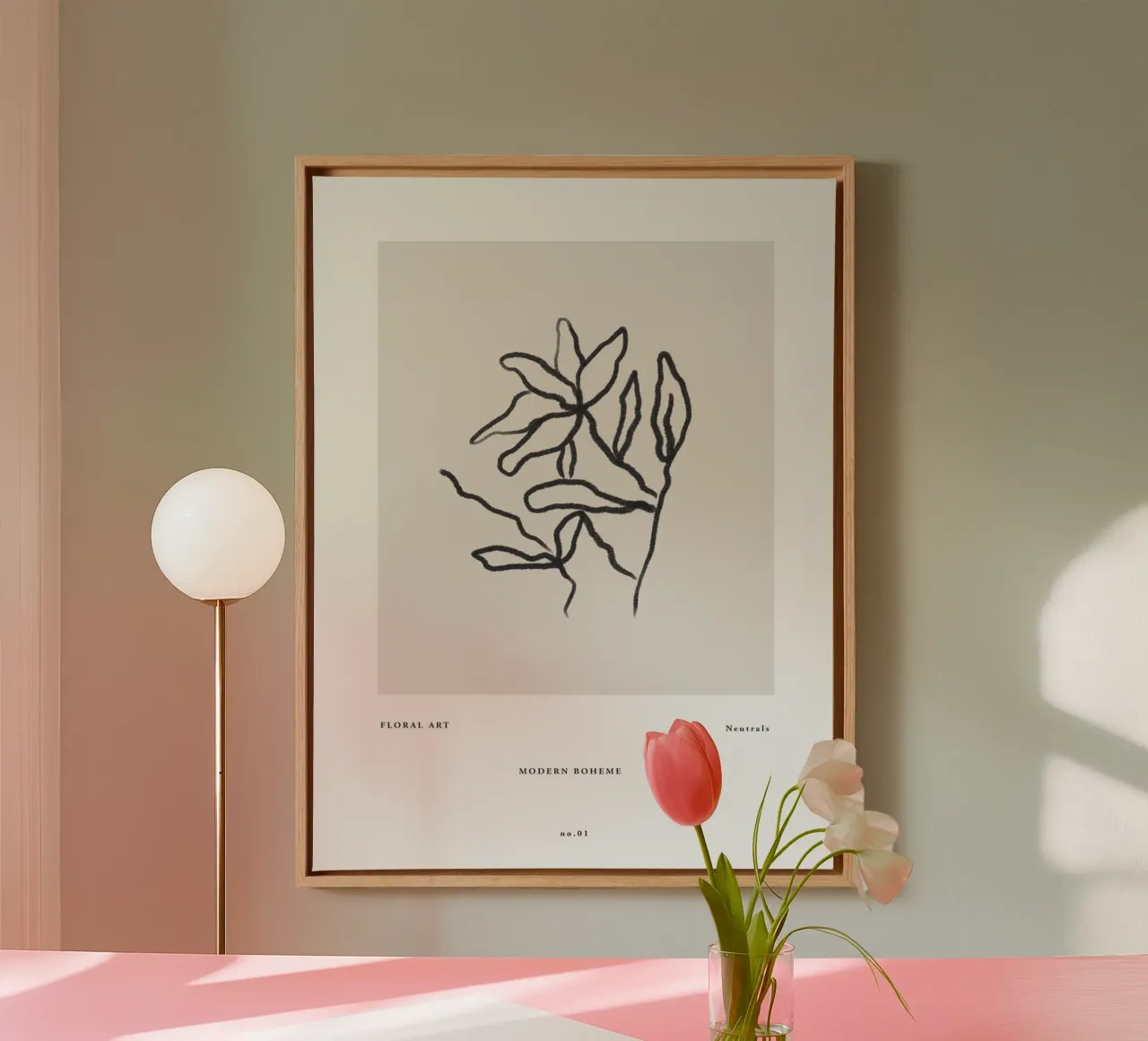 Art Bohemian No 50 tela da treechild