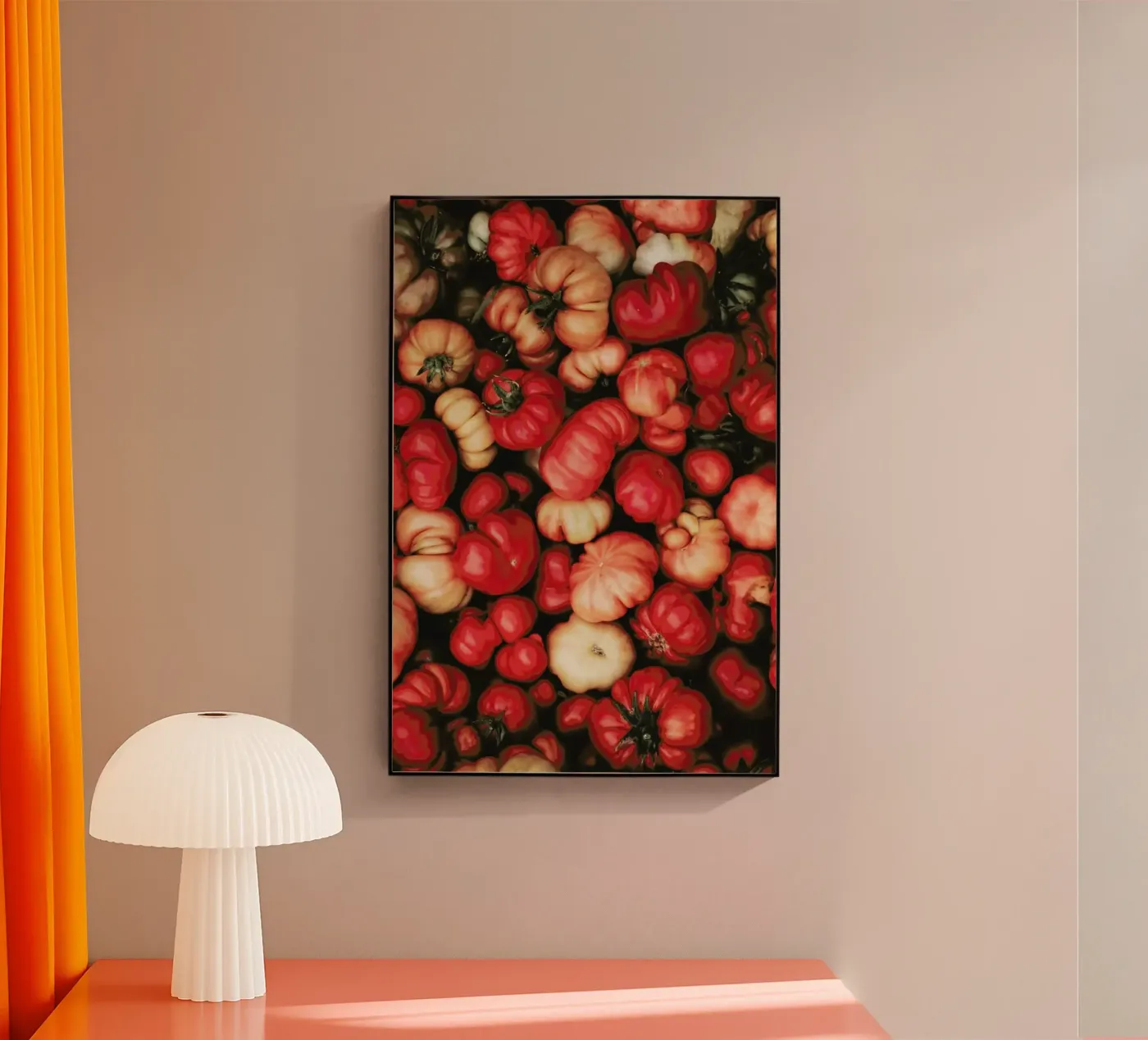 Tomato Rouge plexiglass da Ingrid Beddoes