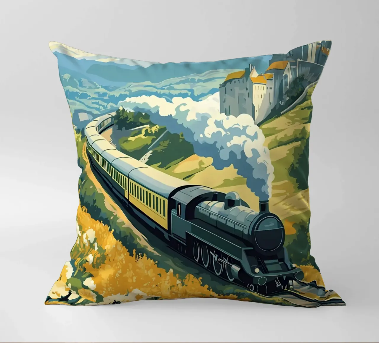 Viaggio sull'Orient Express cuscino da diedrich