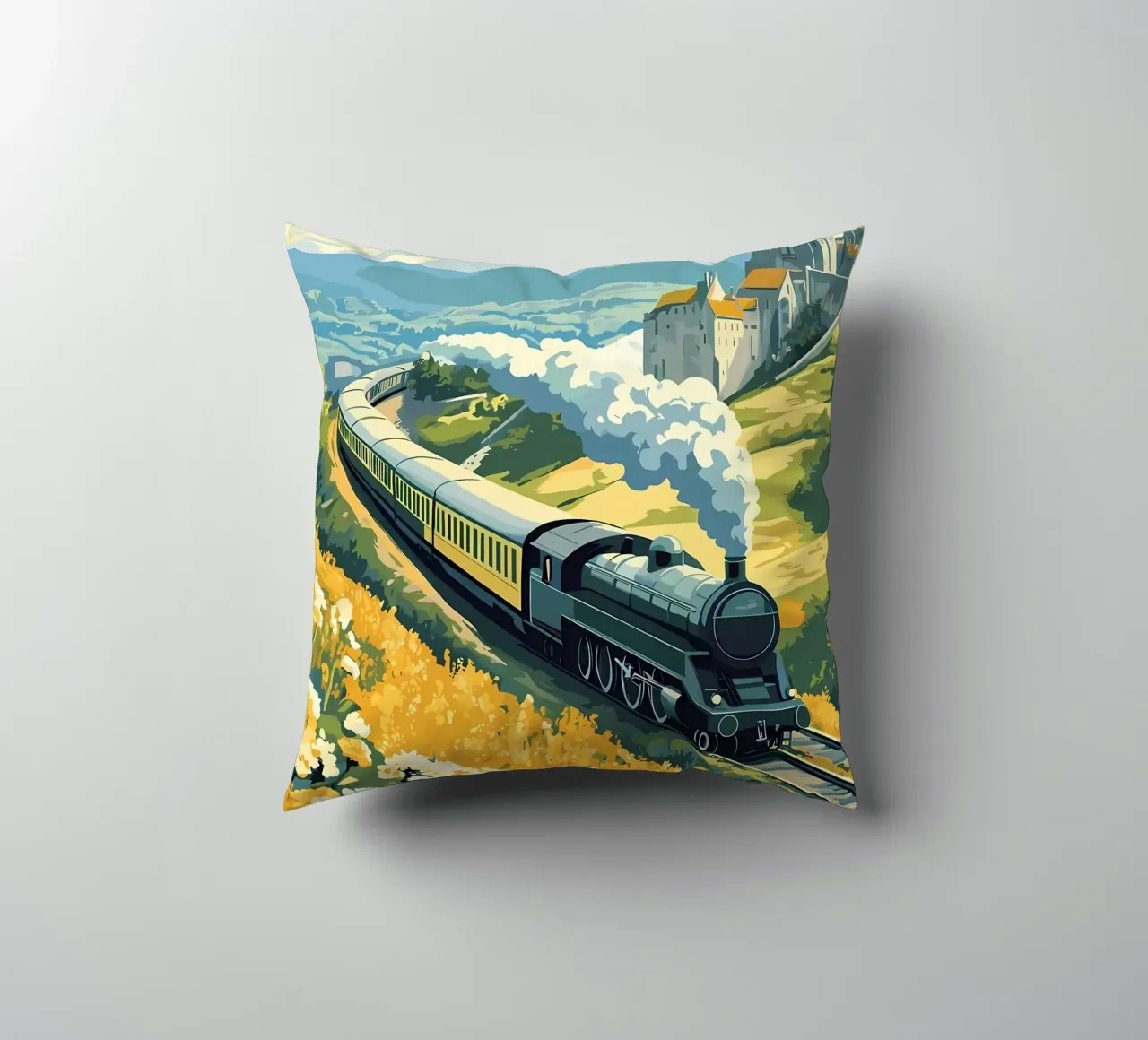 Viaggio sull'Orient Express cuscino da diedrich