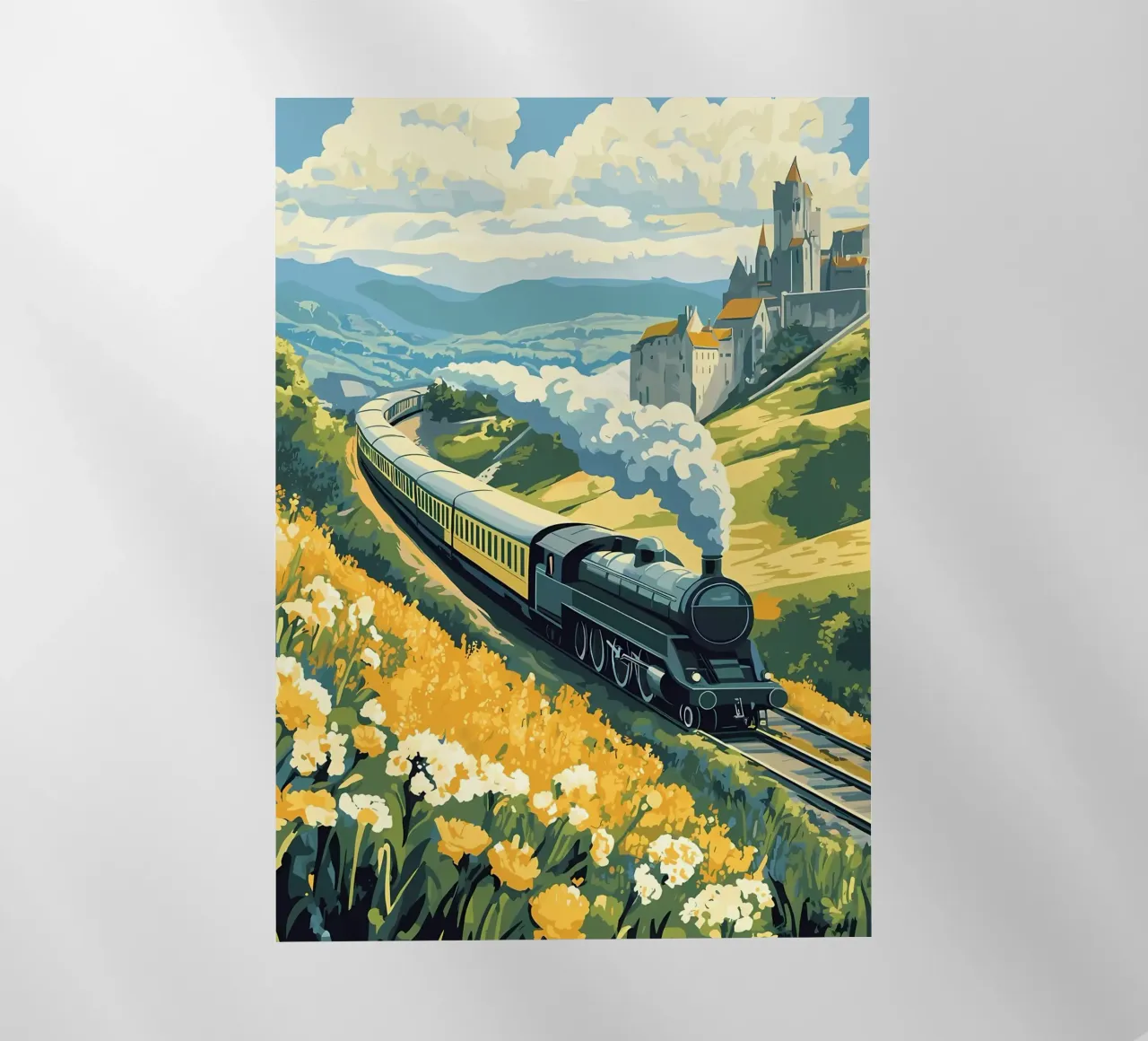 Viaggio sull'Orient Express pellicola backlit da diedrich