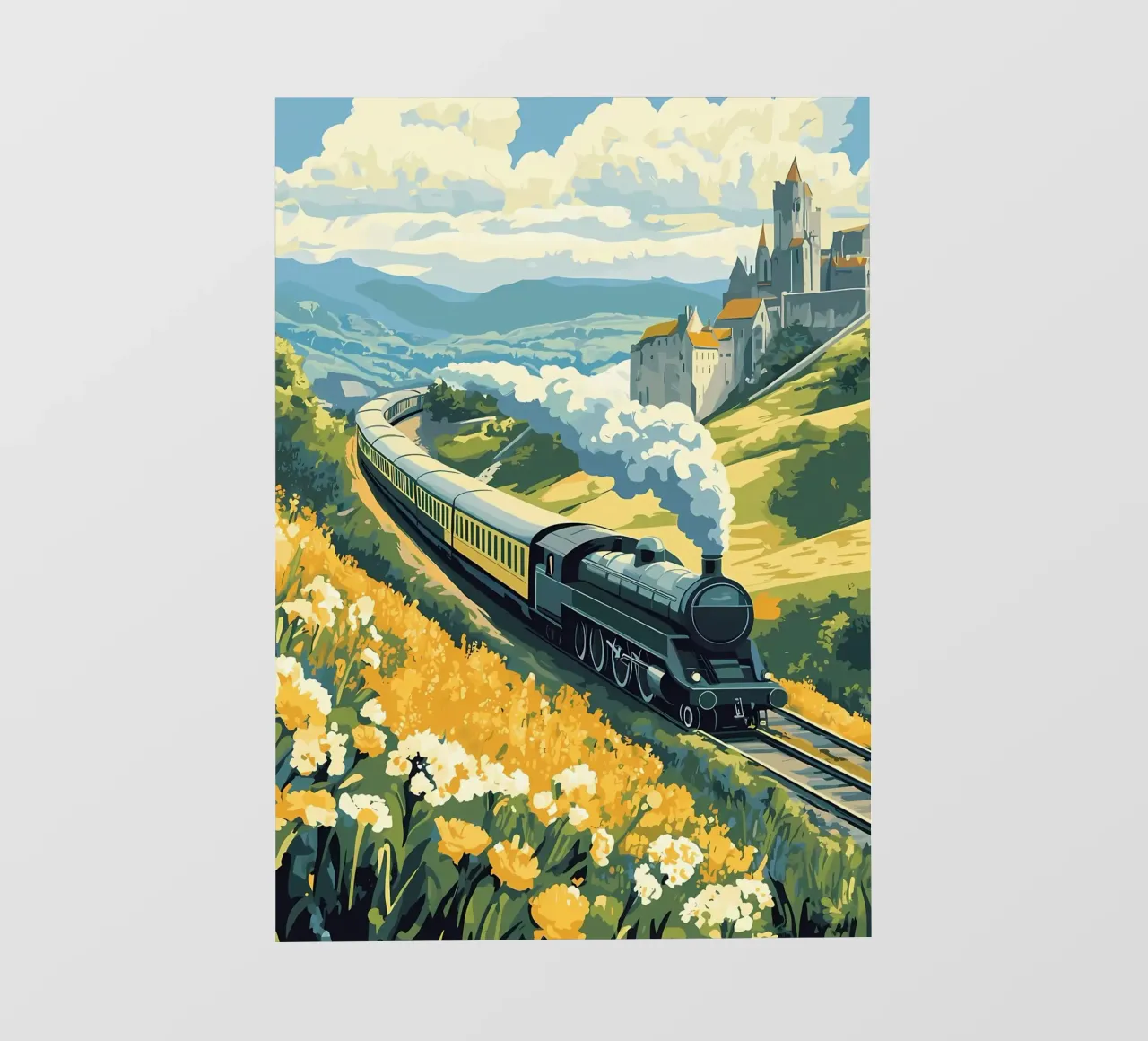 Viaggio sull'Orient Express pellicola backlit da diedrich