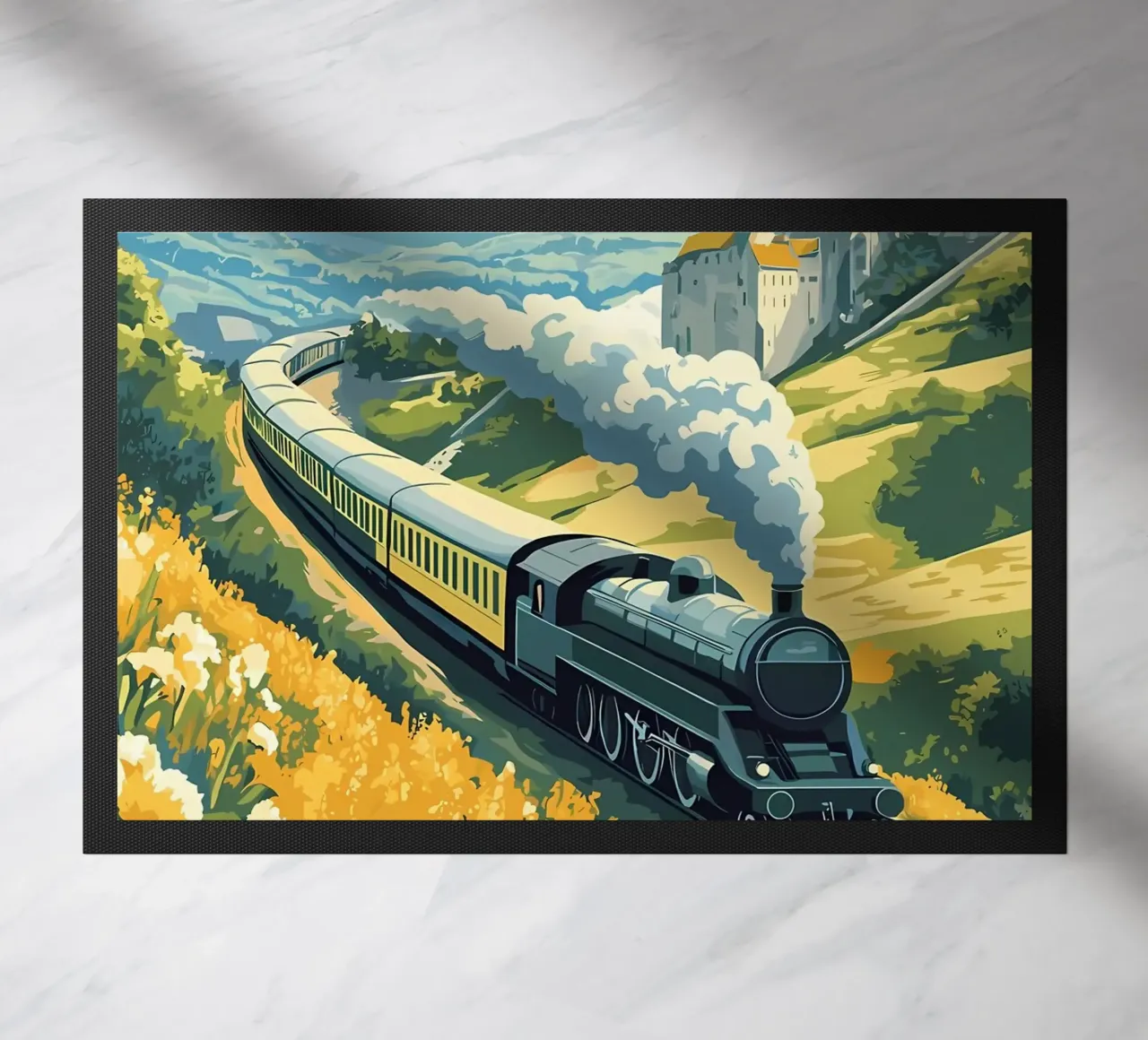 Viaggio sull'Orient Express zerbino da diedrich