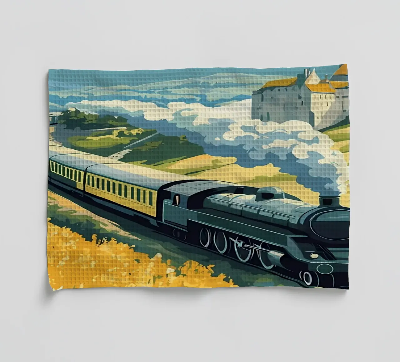 L'Orient Express torchon de diedrich
