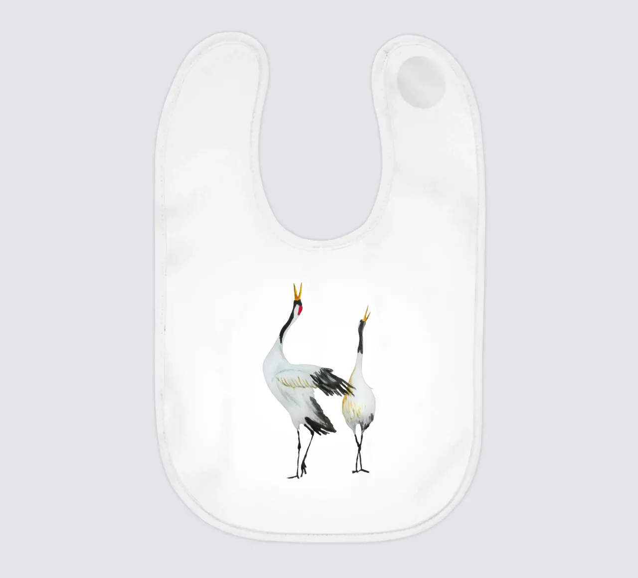 Japanese cranes bavaglino da Femke Zwaan