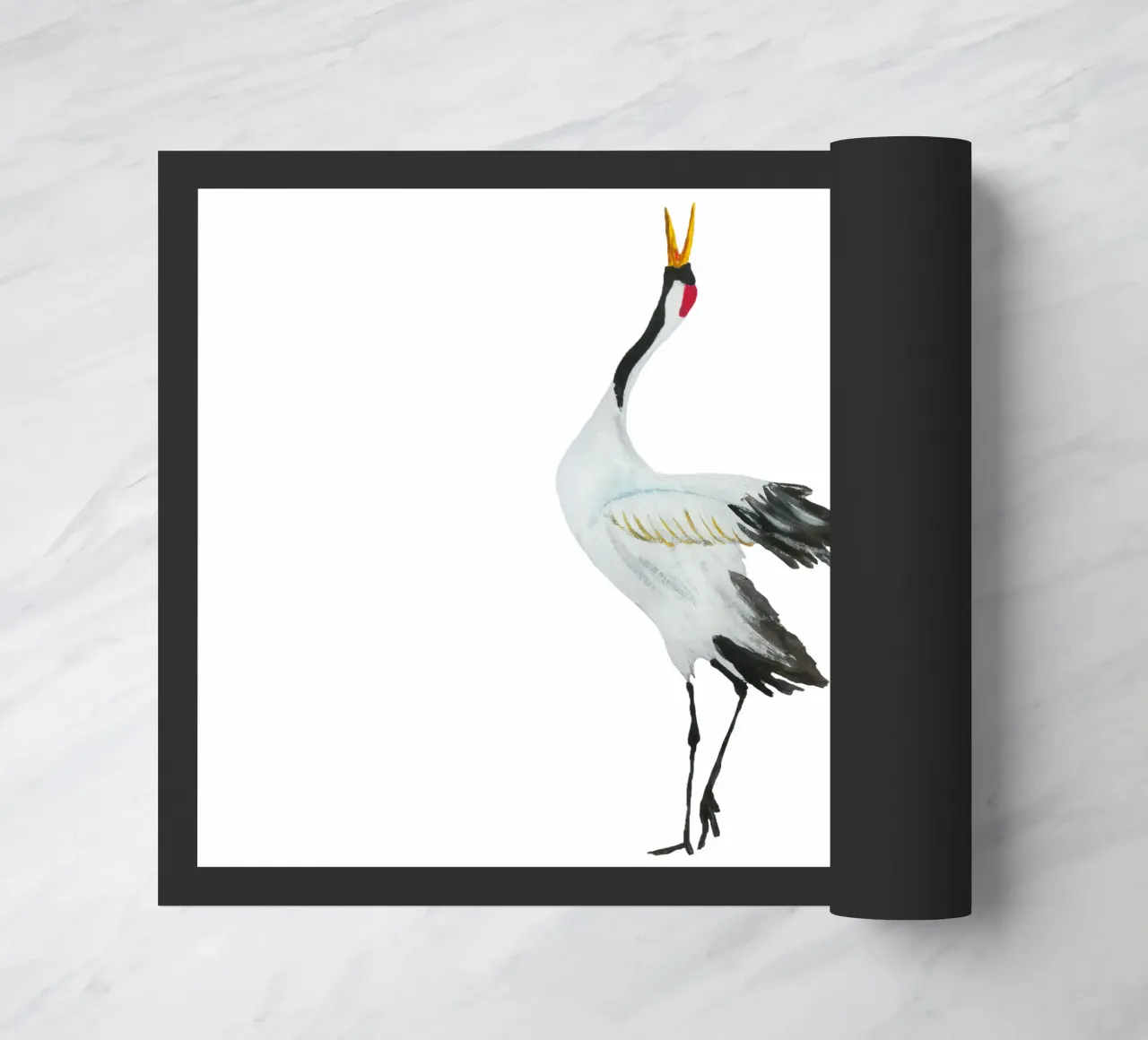 Japanese cranes zerbino da Femke Zwaan