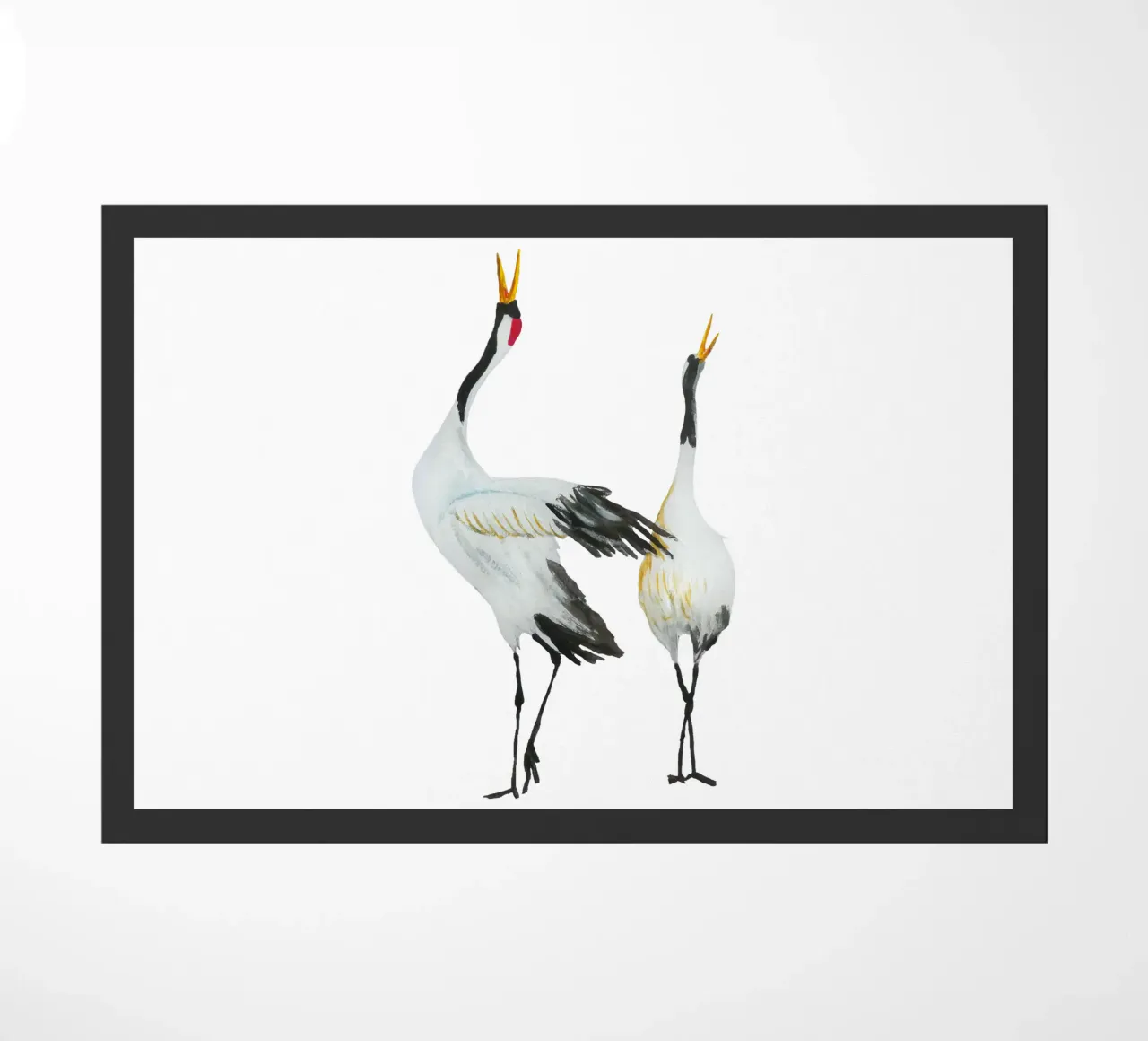 Japanese cranes zerbino da Femke Zwaan