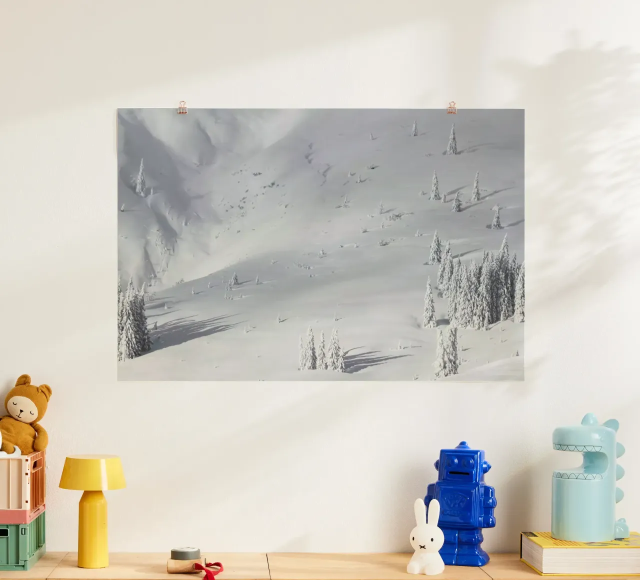 Planet Snow 1 carta hahnemühle da Nur Mut
