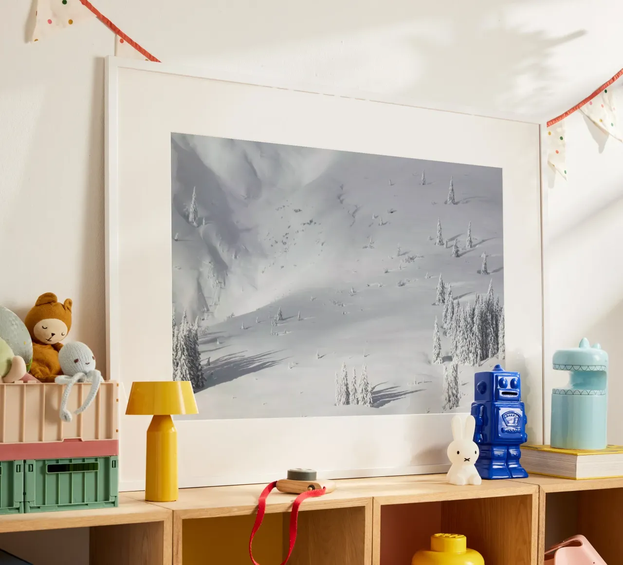 Planet Snow 1 carta hahnemühle da Nur Mut
