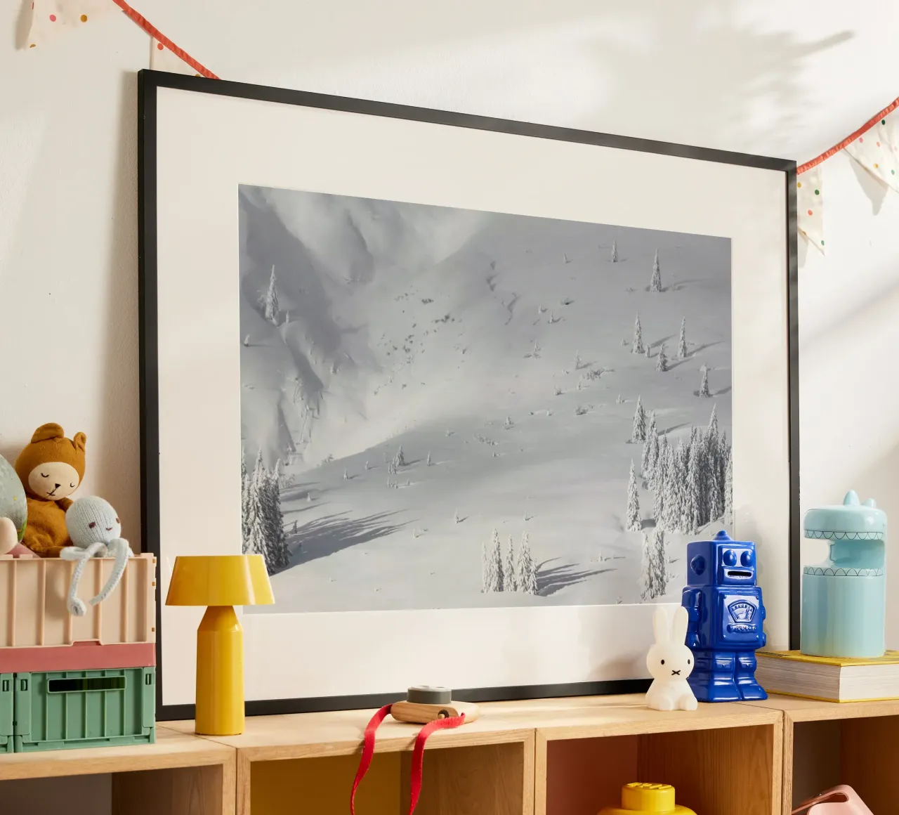 Planet Snow 1 carta hahnemühle da Nur Mut