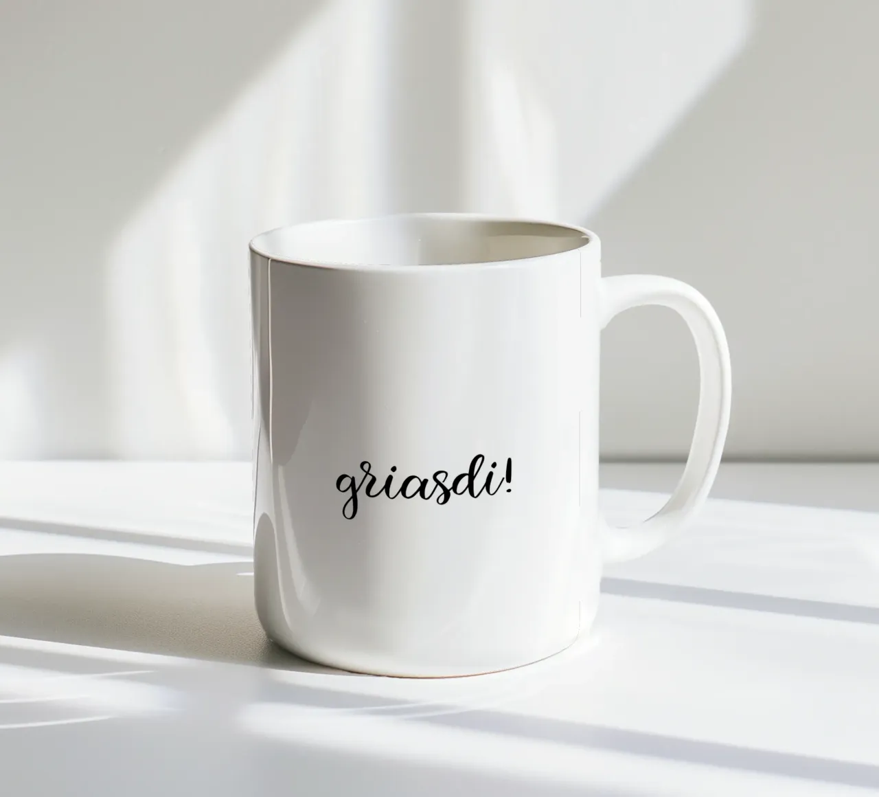 Griasdi! tazza in ceramica da Made in Bavaria
