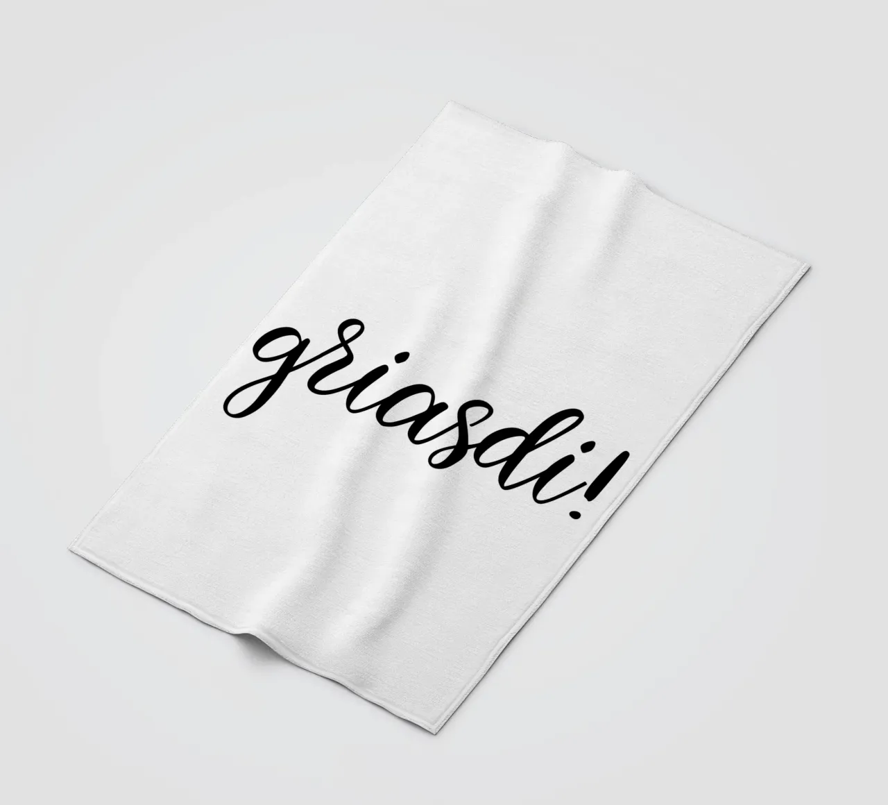 Griasdi! coperta in pile da Made in Bavaria