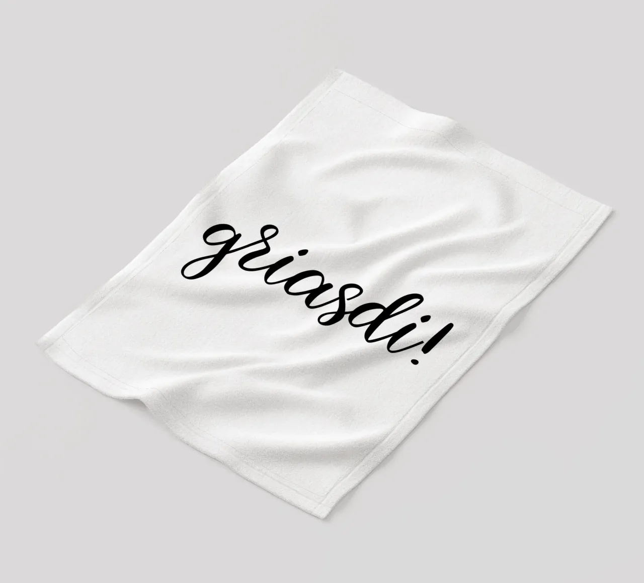Griasdi! coperta in pile da Made in Bavaria