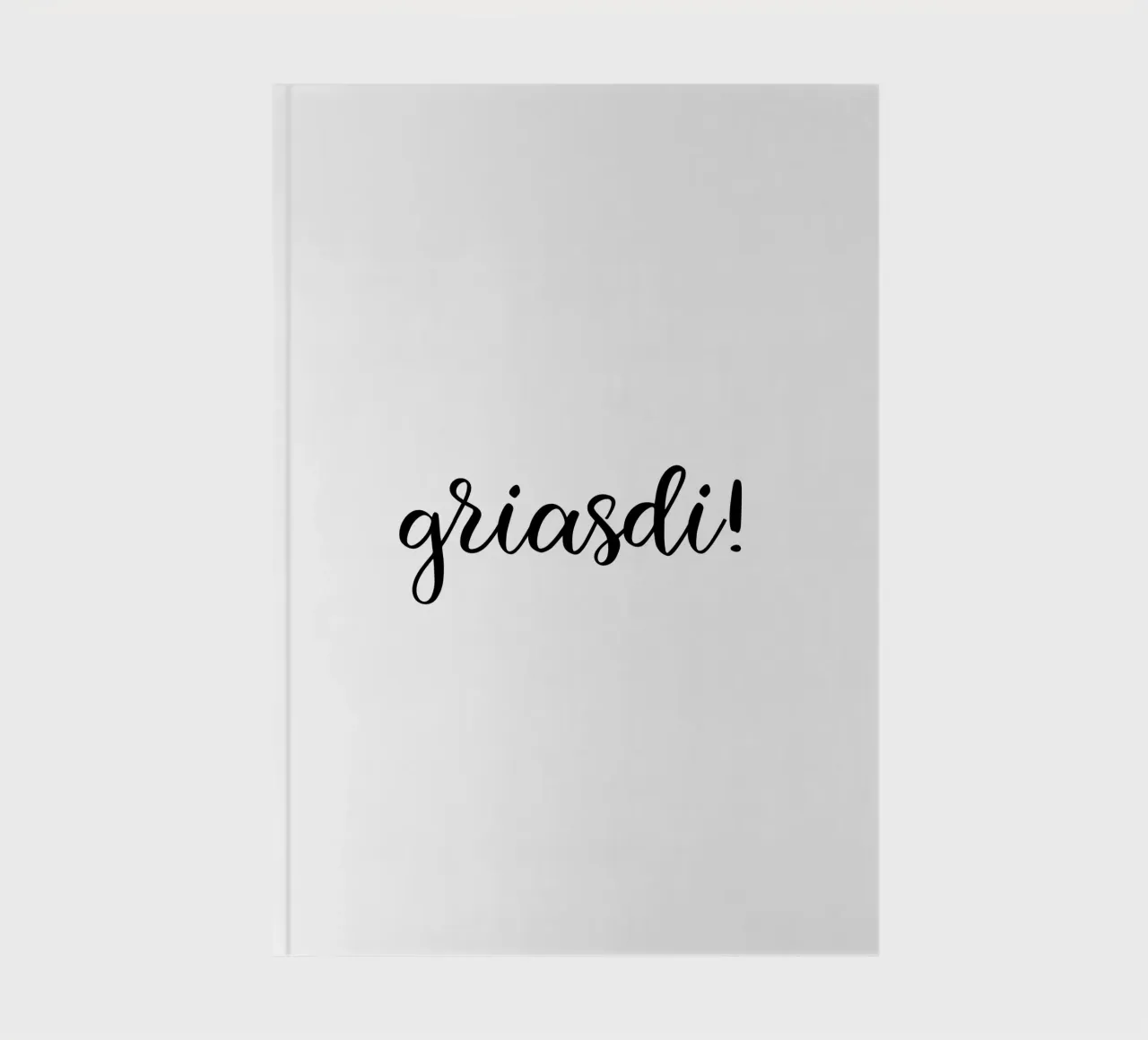 Griasdi! notebook by Made in Bavaria