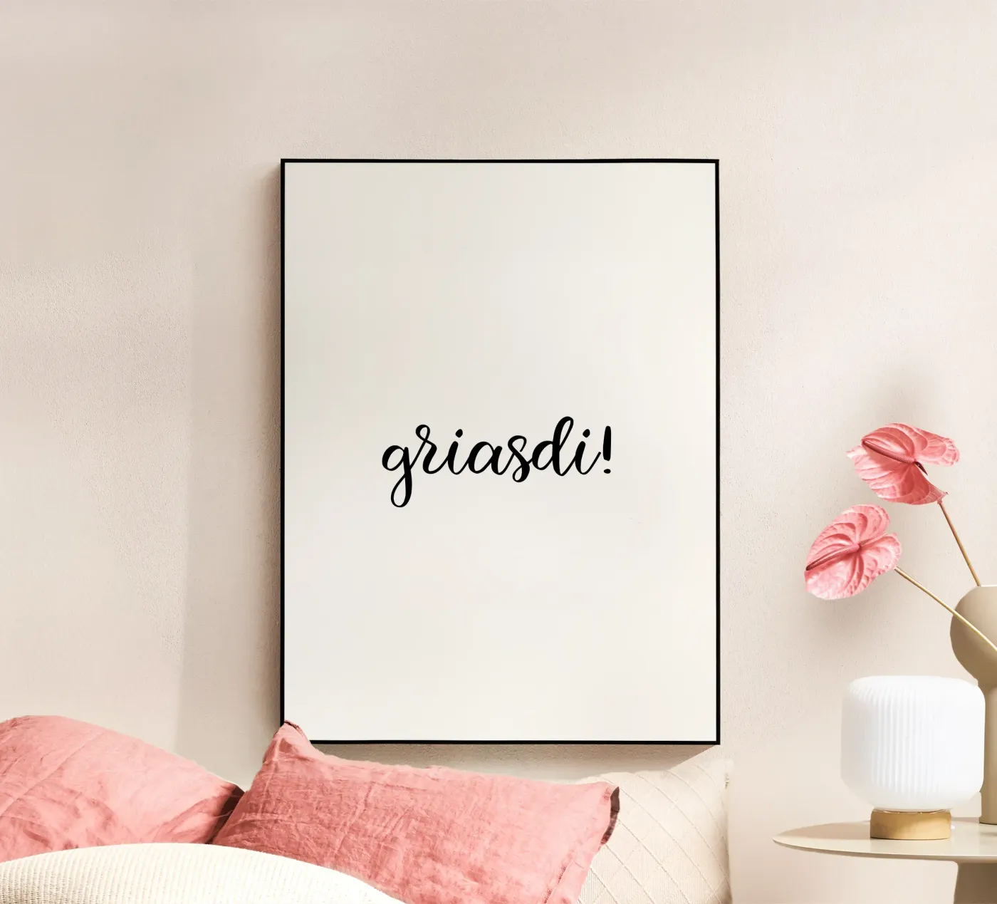 Griasdi! plexiglass da Made in Bavaria