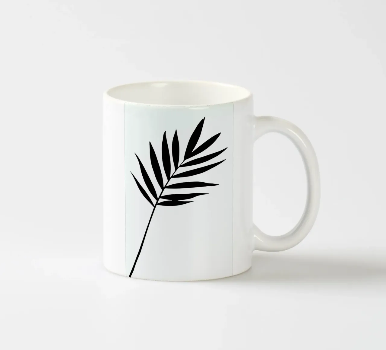 Leaf Specimen Palm tazza in ceramica da Oh Darling