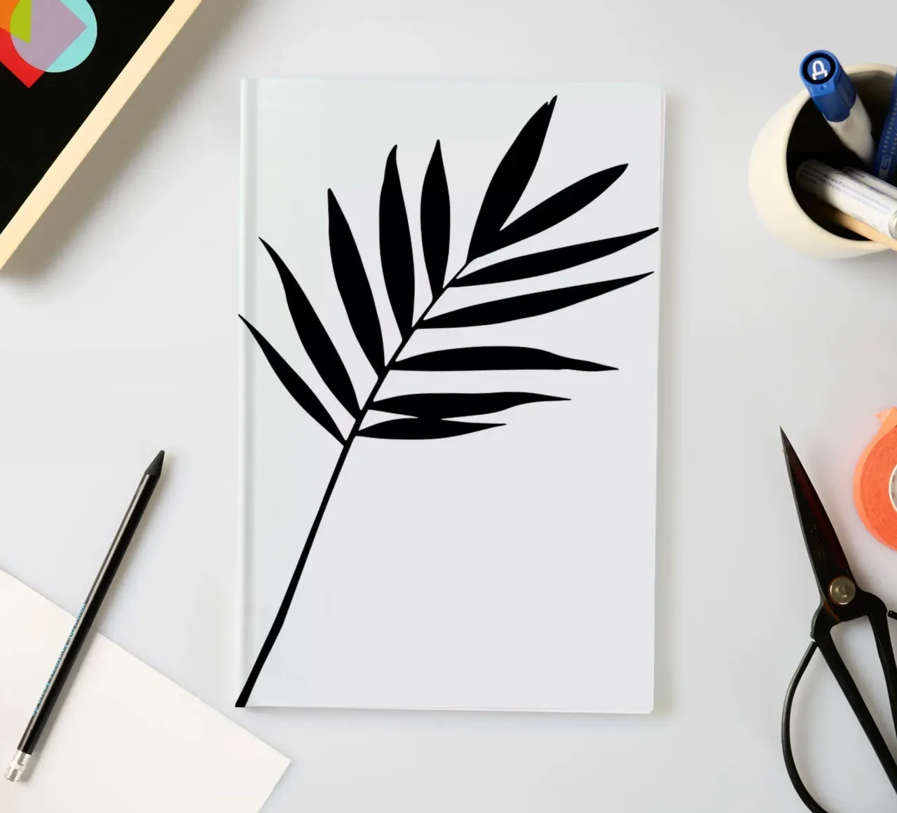 Leaf Specimen Palm notebook by Oh Darling